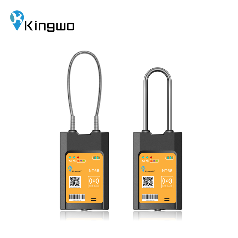 Kingwo New Launched IP68 bluetooth RFID GPS padlock NT68